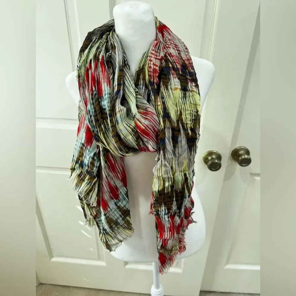 Multicolor Lightweight scarf